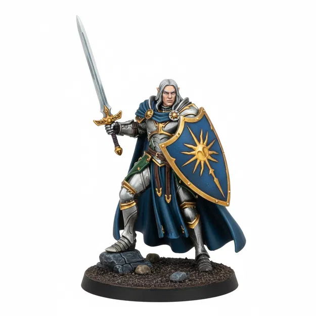 Miniature D&D: Hiệp Sĩ Elf - Image 1