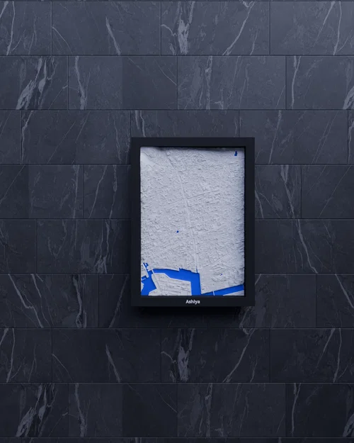 Ashiya, Nhật Bản - Mô hình thu nhỏ 3D - Image 5