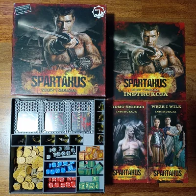 Spartacus + insert 2 bản mở rộng