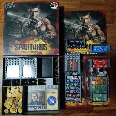 Spartacus + insert 2 bản mở rộng