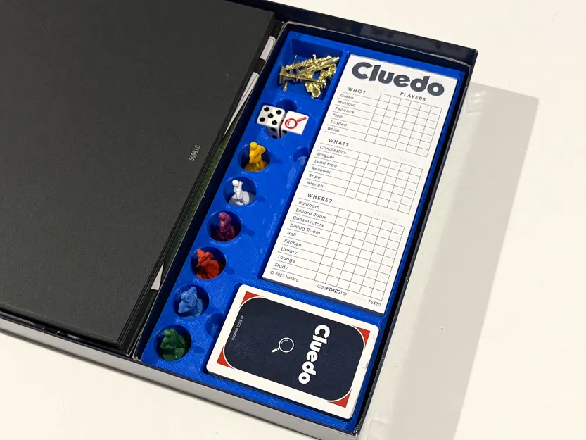 Khay chia hộp Cluedo (Clue) – box insert sắp xếp phụ kiện - Image 3