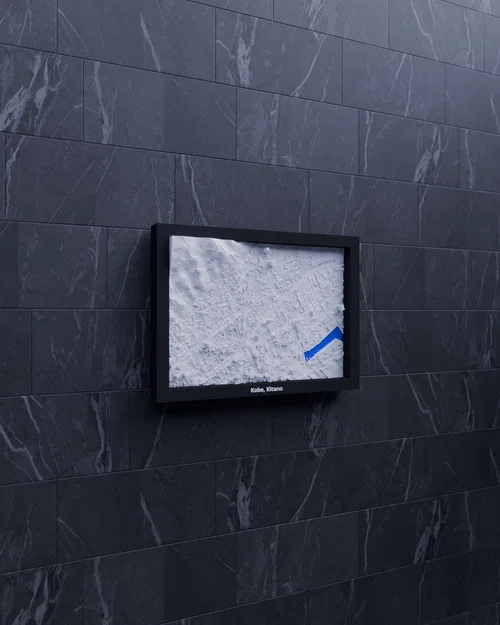 Kobe, Kitano, Nhật Bản - Mô hình thu nhỏ 3D địa hình - Image 4