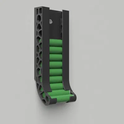 Khay treo tường nhả pin AA + AAA (Battery holder/dispenser)