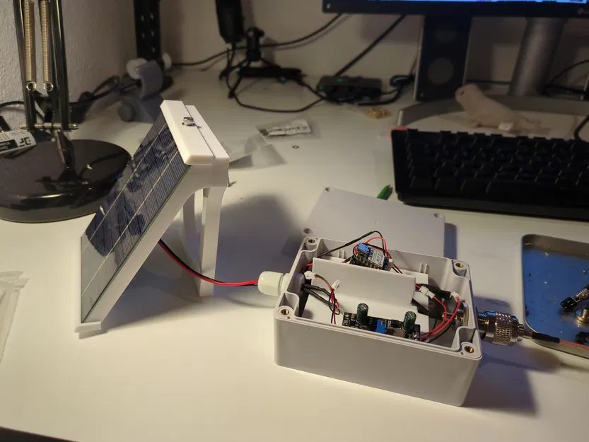 Node Meshtastic Năng Lượng Mặt Trời với Panel 5W - Image 7