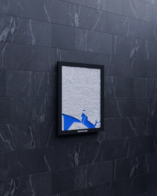 Nishinomiya, Japan - Mô hình thu nhỏ 3D - Image 3