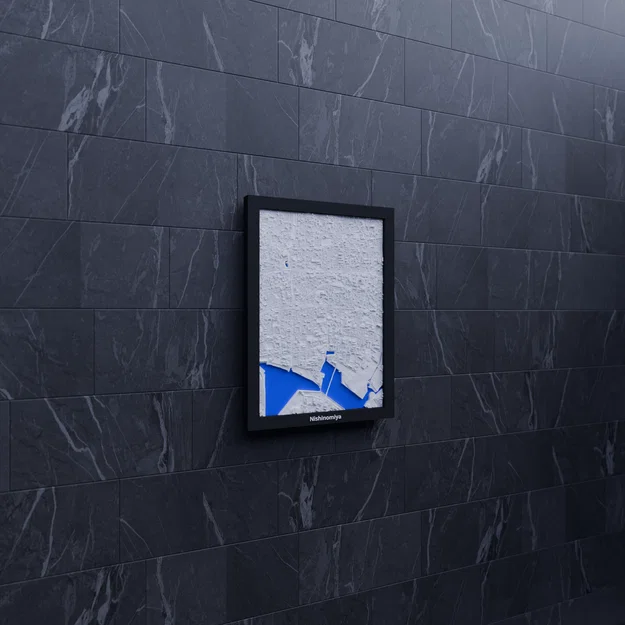 Nishinomiya, Japan - Mô hình thu nhỏ 3D - Image 7