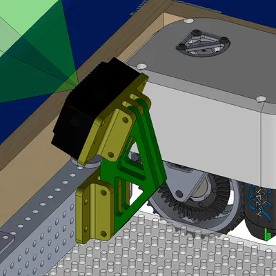 Ngàm camera Limelight modular cho FRC (FRC Modular Limelight Camera Mount)