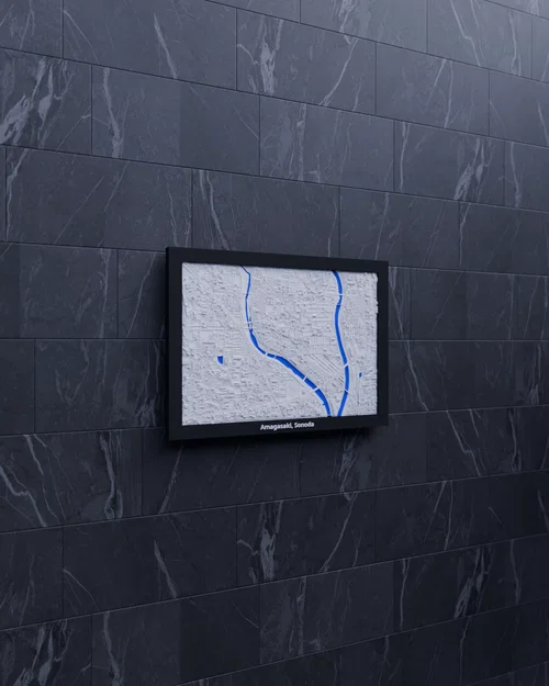 Amagasaki, Sonoda, Nhật Bản - Mô hình thu nhỏ 3D - Image 3
