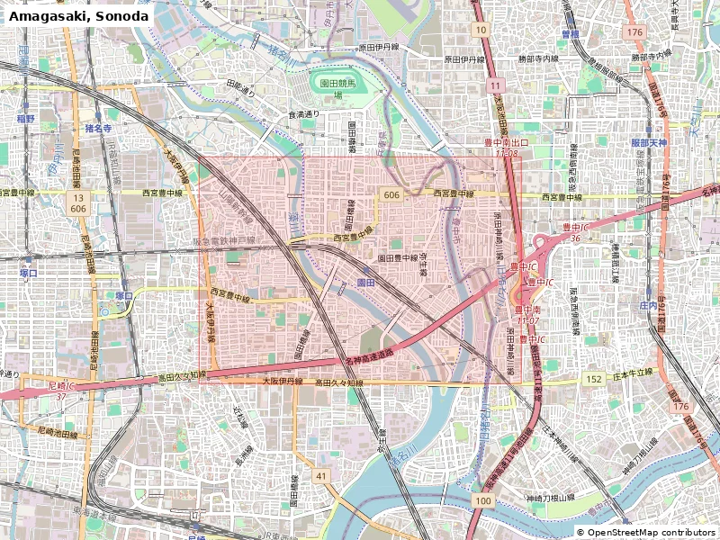 Amagasaki, Sonoda, Nhật Bản - Mô hình thu nhỏ 3D - Image 8