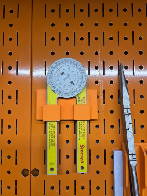 Giá treo Starrett Mitre Protractor cho DDD Wall Control - Image 1
