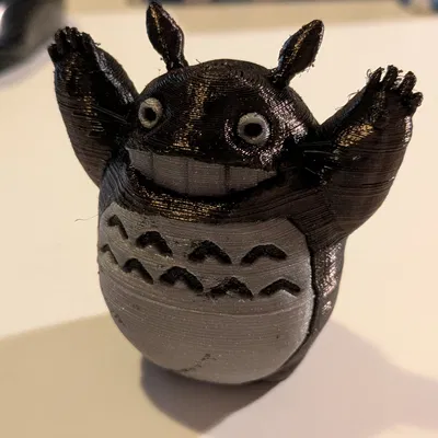 Tượng Totoro 2 màu (Dual colour)