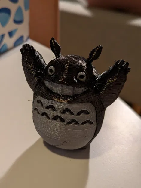 Tượng Totoro 2 màu (Dual colour) - Image 3