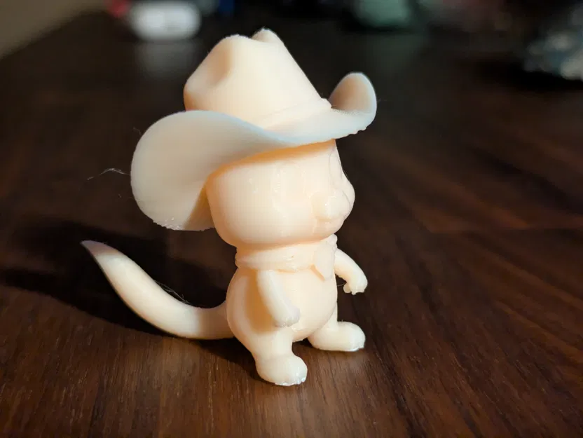 Con vật dễ thương đội mũ cao bồi - Image 2