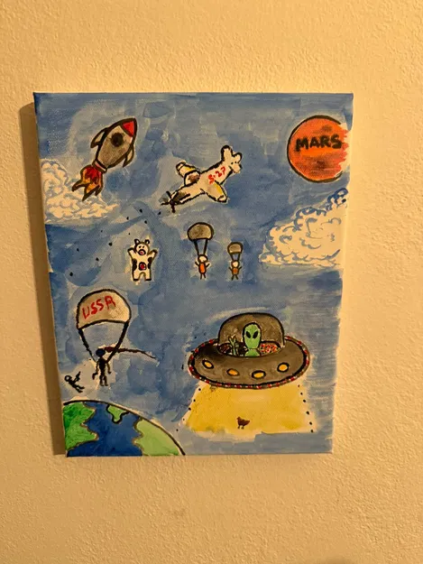 Giá treo Canvas holder Wallmount - Image 3