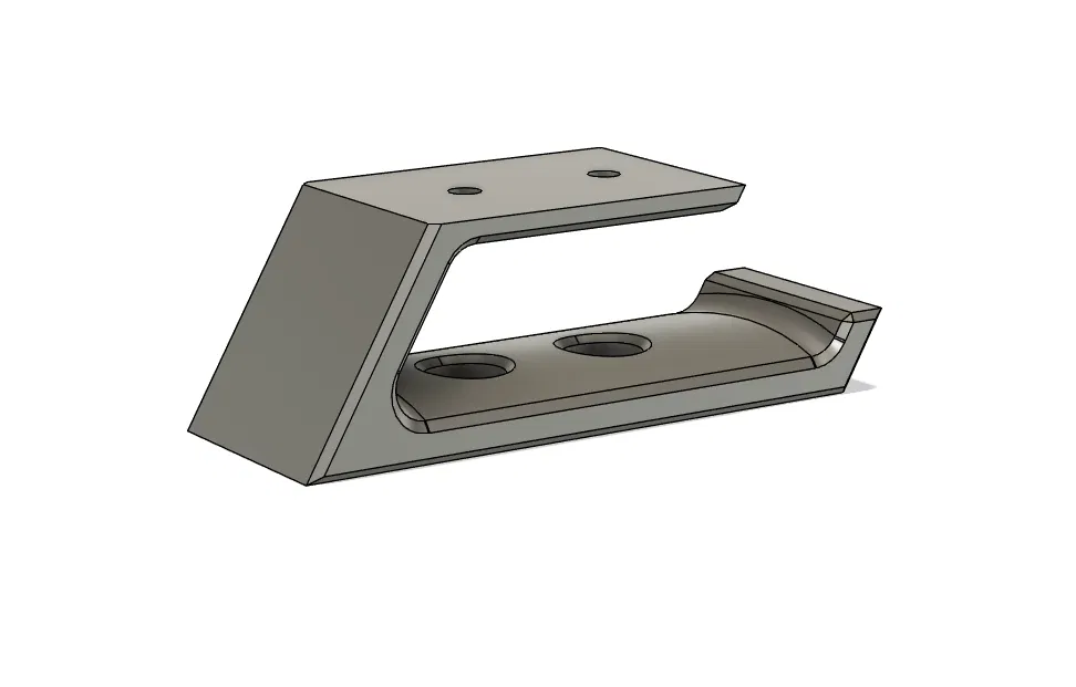 Móc treo tai nghe low profile gắn dưới bàn (bắt vít) - Image 4