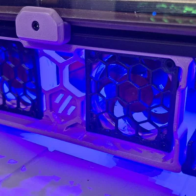 Voron 2.4 Double fan centre skirt