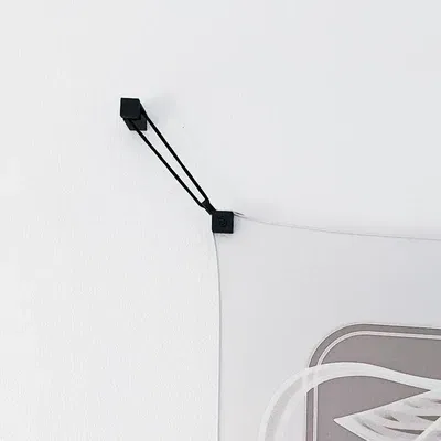 Bộ treo khăn choàng lên tường (Wall scarf hanger kit) - Image 3