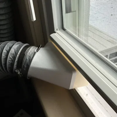 Cửa thoát gió cửa sổ cho ống duct 3 inch & 4 inch