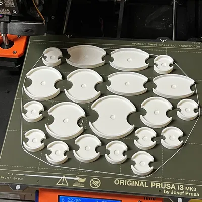 Dụng cụ gắn nam châm cho đế miniature (tròn & oval)