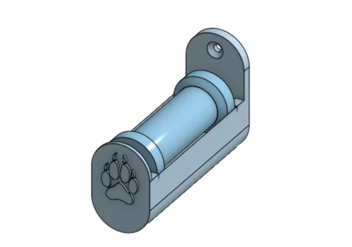 Spool Holder v0.1 (Giá đỡ cuộn filament 1kg) - Image 1