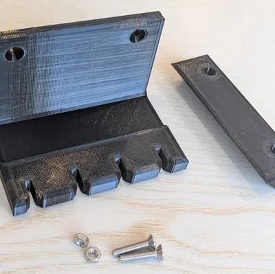 Giá treo Wolfcraft Mini Zwingen gắn tường hoặc French Cleat