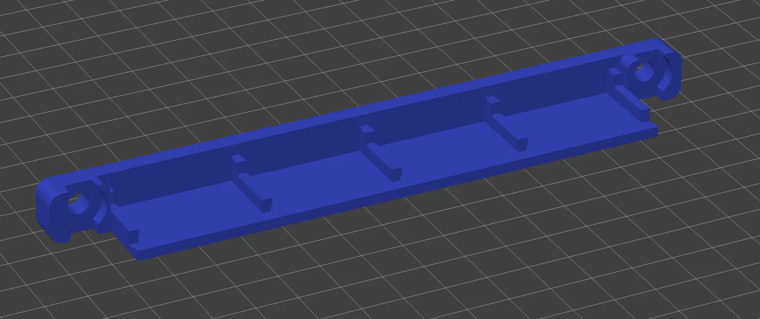 Giá đỡ 4x WAGO 5 cổng cho nhôm định hình 2020 - Image 1