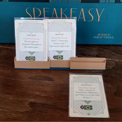 Speakeasy: Giá trưng bày Player Power và Public Goals