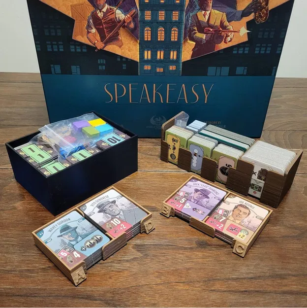 Speakeasy: Khay Goal Tile, khay Mobster Tile & khay lưu trữ phụ tùng - Image 1