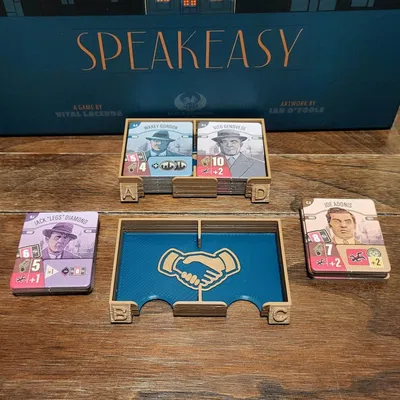 Speakeasy: Khay Goal Tile, khay Mobster Tile & khay lưu trữ phụ tùng