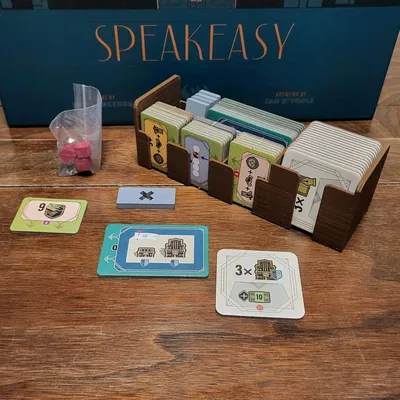 Speakeasy: Khay Goal Tile, khay Mobster Tile & khay lưu trữ phụ tùng