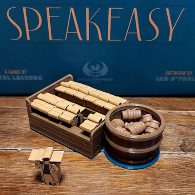 Speakeasy: Khay Cop, Mobster Speakeasy, Barrel và Goon