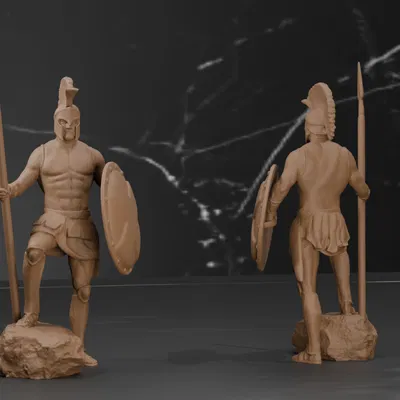 Chiến Binh Spartan - Giáo và Khiên