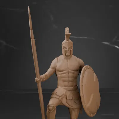 Chiến Binh Spartan - Giáo và Khiên