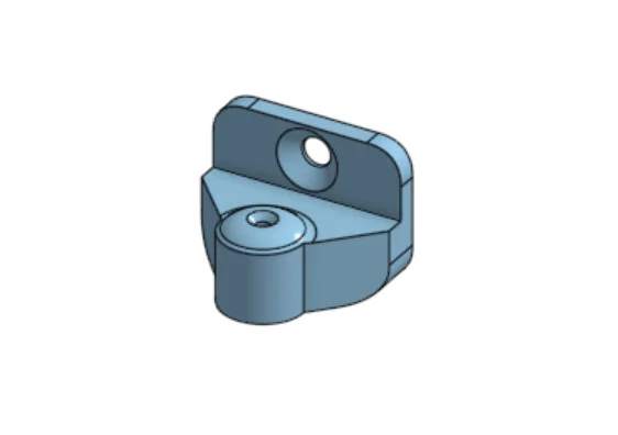 Giá Đỡ Ống PTFE Gắn Tường - Image 1