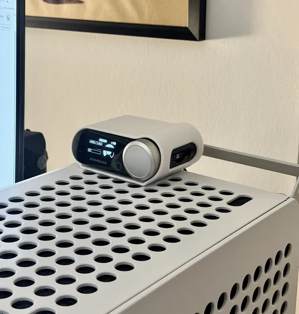 Giá đỡ Arctis Nova Pro Wireless cho Cooler Master Qube 500 (Mount) - Image 5