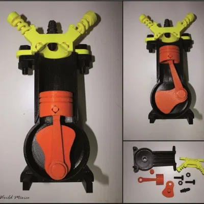 Động cơ 1 xi-lanh (Single Cylinder Engine)