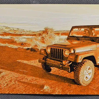 Jeep Wrangler TJ hueforge