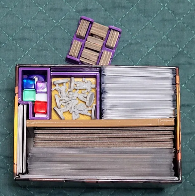 Gloomhaven Buttons and Bugs: Khay đựng Cube, Minifigure & Condition Token - Image 3