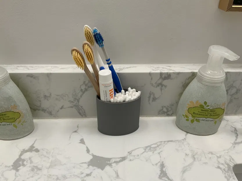 Khay/giá sắp xếp bàn chải đánh răng (Toothbrush organizer) - Image 1