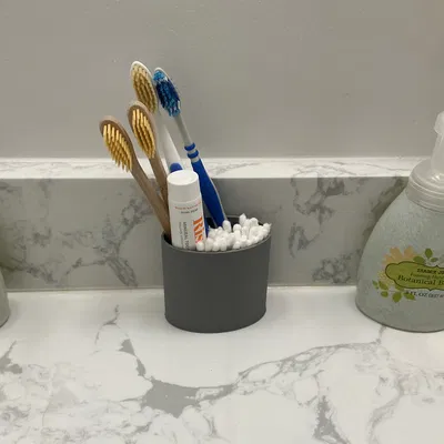 Khay/giá sắp xếp bàn chải đánh răng (Toothbrush organizer)