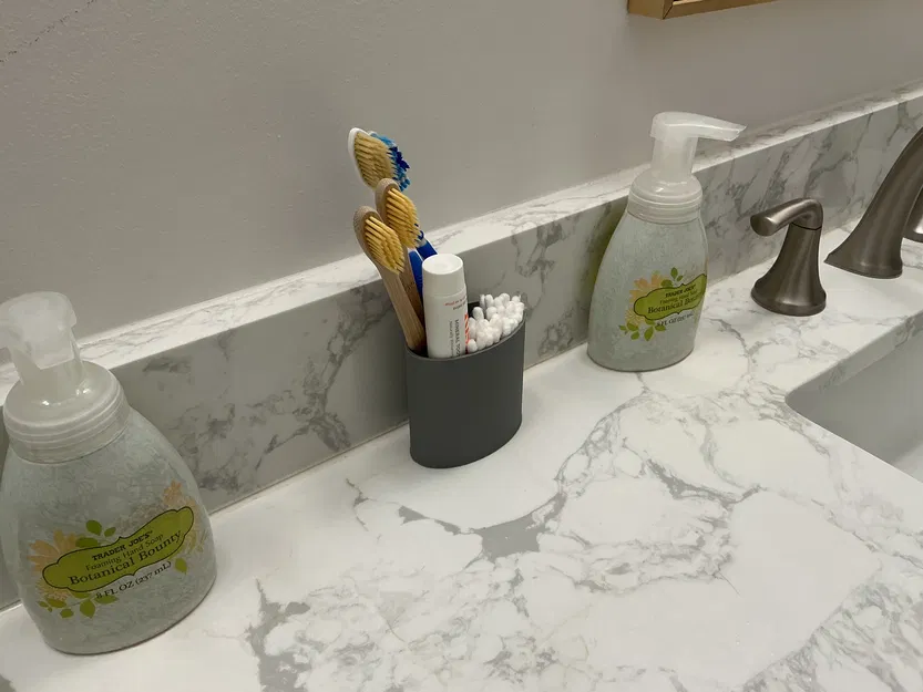 Khay/giá sắp xếp bàn chải đánh răng (Toothbrush organizer) - Image 3