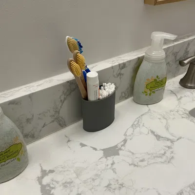 Khay/giá sắp xếp bàn chải đánh răng (Toothbrush organizer)