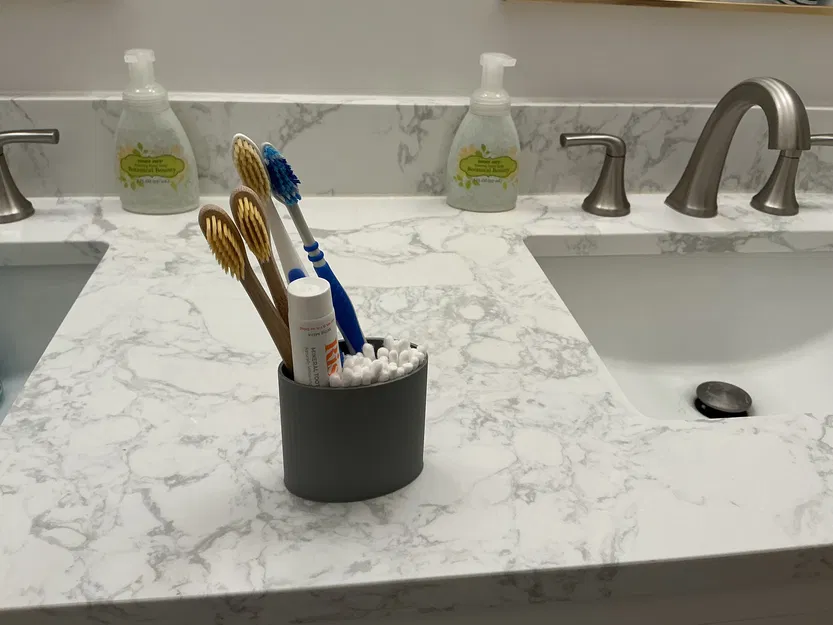 Khay/giá sắp xếp bàn chải đánh răng (Toothbrush organizer) - Image 4