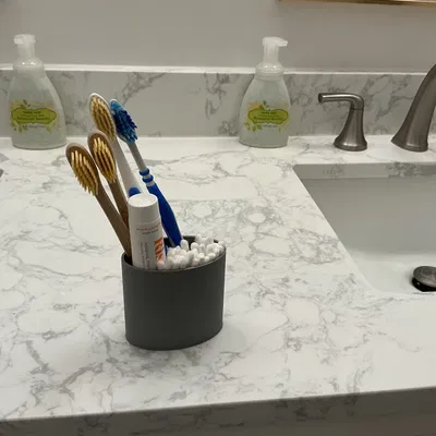 Khay/giá sắp xếp bàn chải đánh răng (Toothbrush organizer)