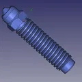 Elegoo Centauri Carbon – Model bimetal nozzle (có/không có ren) - Thumbnail 1