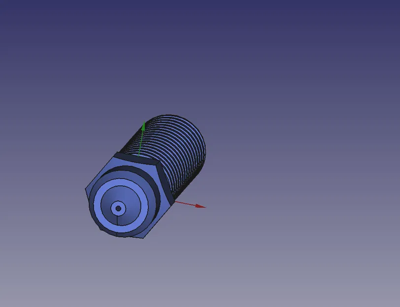 Elegoo Centauri Carbon – Model bimetal nozzle (có/không có ren) - Image 3