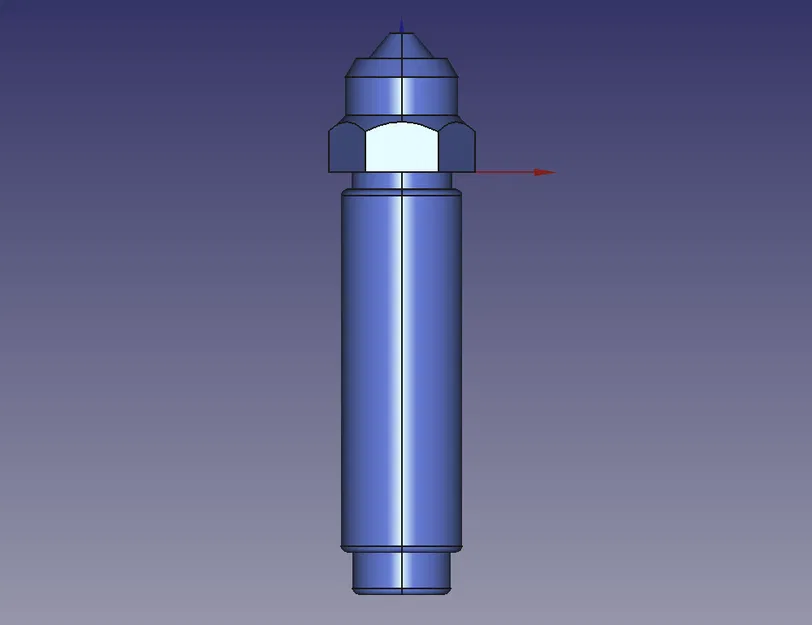 Elegoo Centauri Carbon – Model bimetal nozzle (có/không có ren) - Image 9