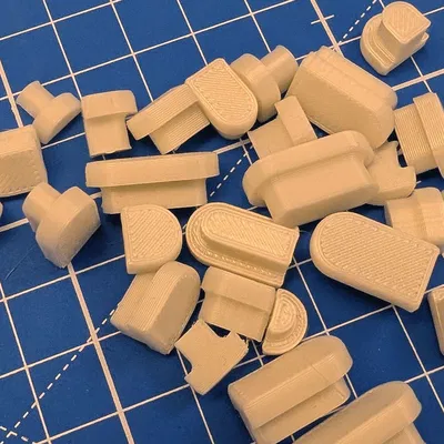 Nút Chặn (Stopper Plug) cho IKEA Skadis chống tuột phụ kiện