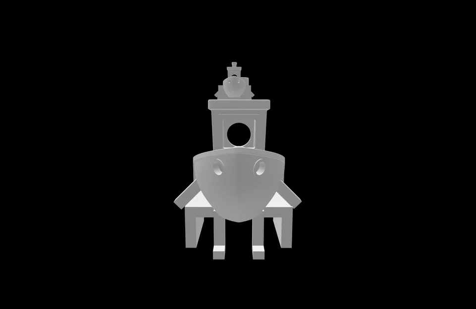 Benchy ngồi trên băng ghế, trên đó lại có Benchy ngồi trên băng ghế - Image 1