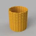 Ống Đựng Bút Đan Woven (Woven Pencil Holder) - Thumbnail 1